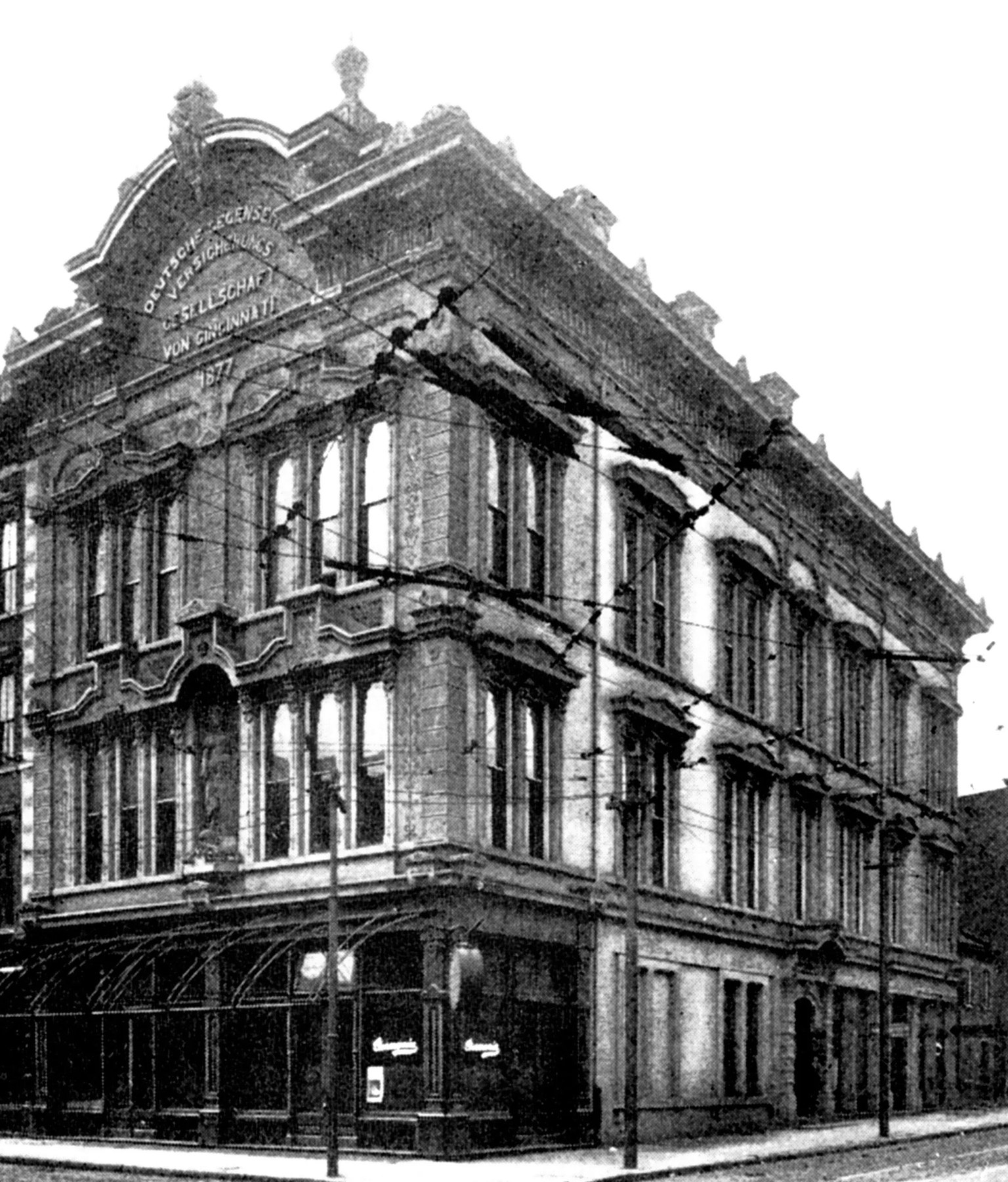 The Germania Building photographed in 1901